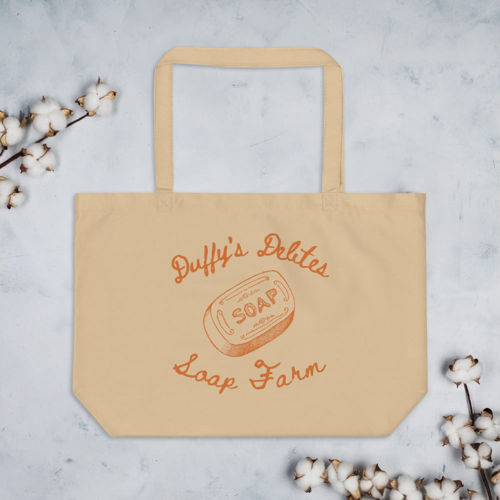 All The Soaps Large organic tote bag