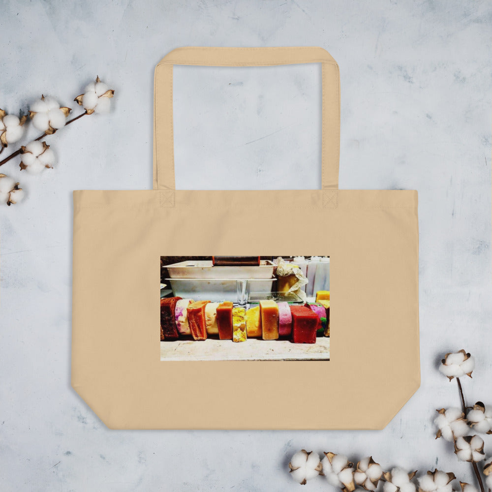 All The Soaps Large organic tote bag
