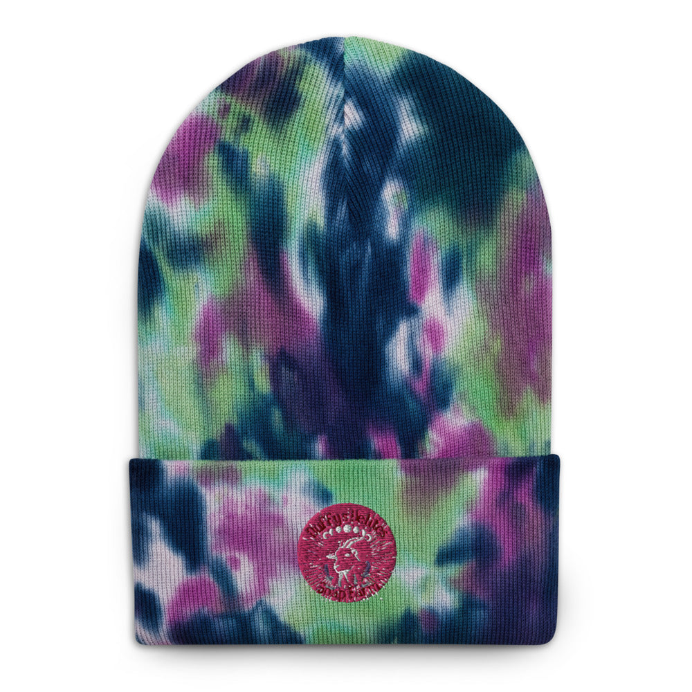 Duffy's Delites Constellation Logo Tie-dye beanie