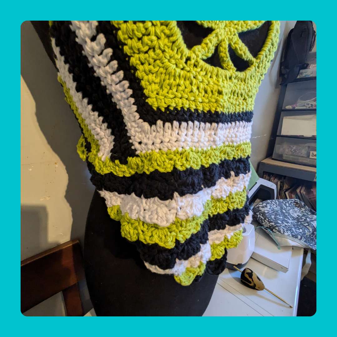 CannaFun Crocheted Top