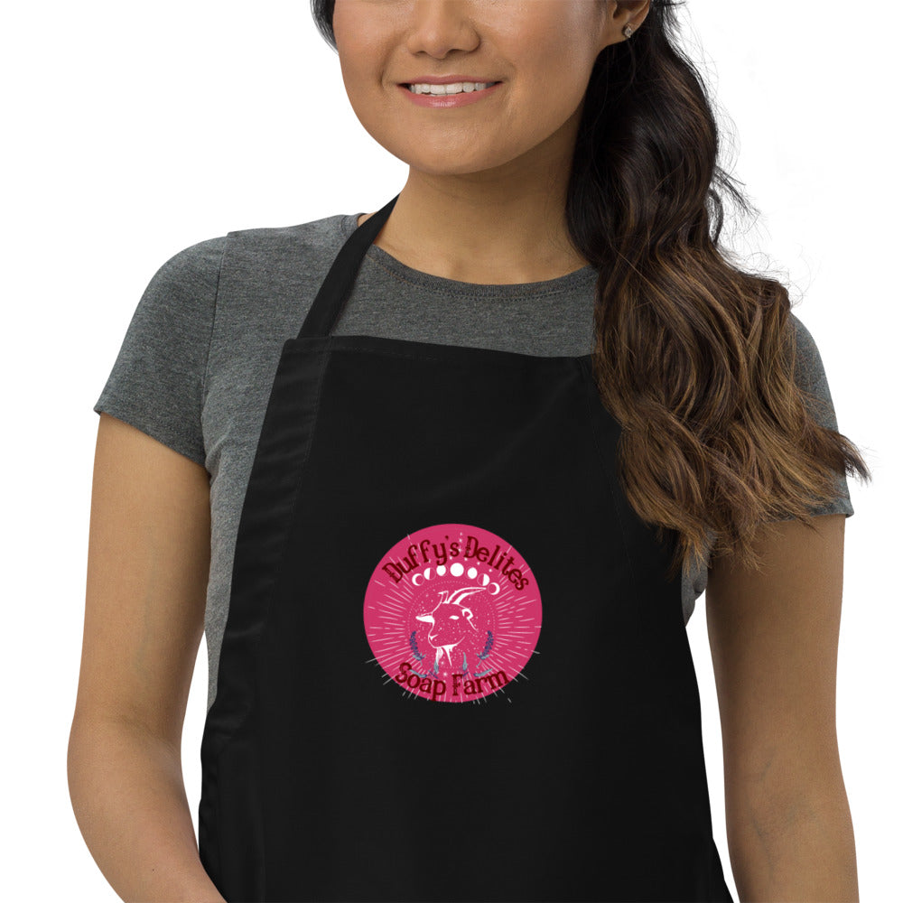 Duffy's Delites Constellation Logo Embroidered Apron