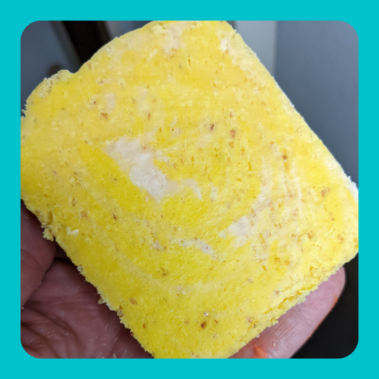 Mango Peach Salsa Salt Soap Bar